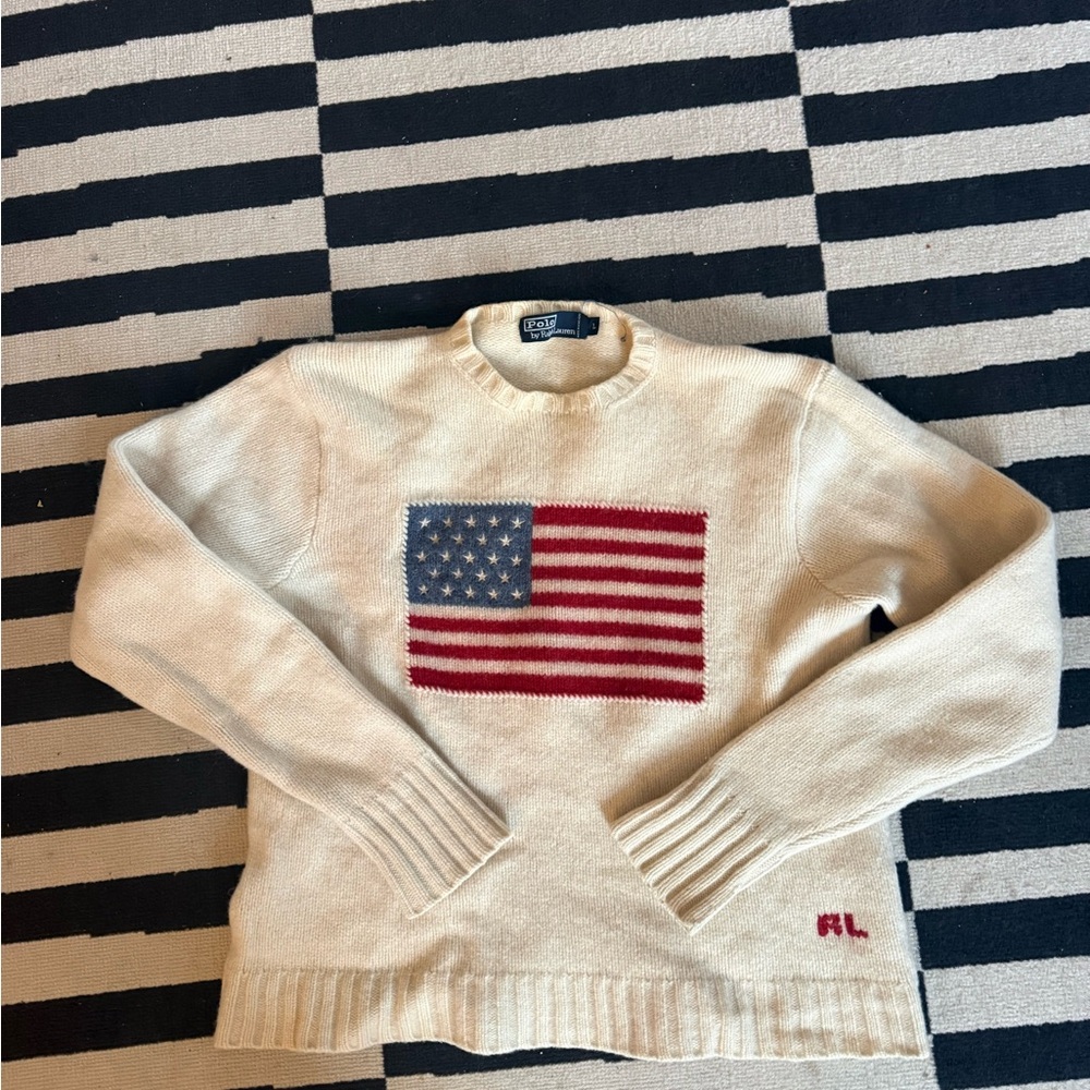Polo Ralph Lauren Polo Cream Knit Sweater